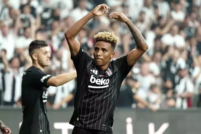 Beşiktaş'ın Gedson Fernandes'i Lugano karşısında gol attı