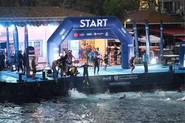 Oral-B Challenge İstanbul'da Zorlu Triatlon Yarışı Gerçekleşti