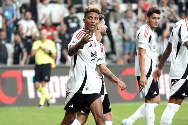 Beşiktaş'ın orta saha oyuncusu Gedson Fernandes, Sivasspor karşısında gol attı