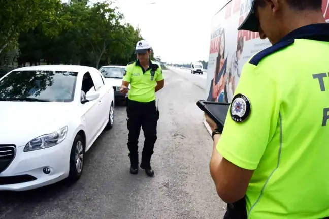 Kırklareli'de 85 Araç Trafikten Men Edildi