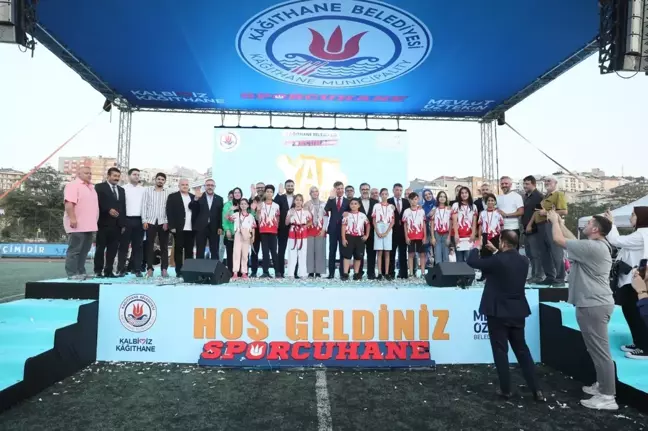 Kağıthane Belediyesi Yaz Spor Okulları Kapanış Töreni