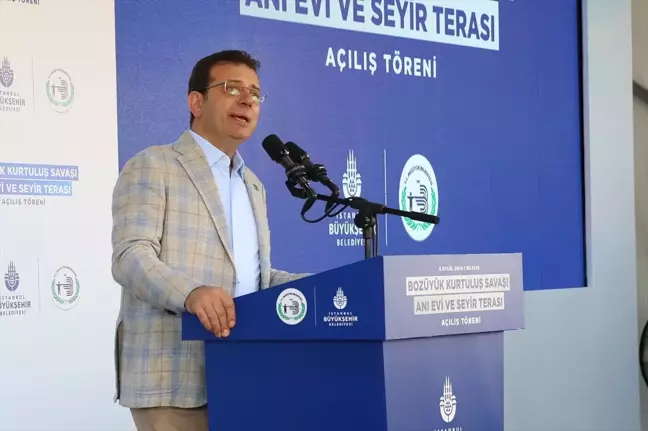 İmamoğlu, Bozüyük'te Kurtuluş Savaşı Anı Evi'nin Açılışını Yaptı