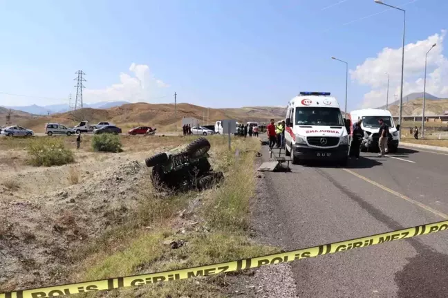 Erzurum'da trafik kazasında ATV sürücüsü hayatını kaybetti