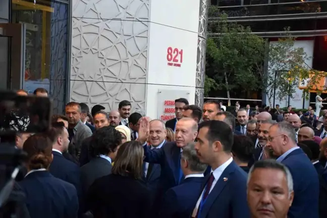 Cumhurbaşkanı Erdoğan, BM Genel Kurulu İçin New York'ta