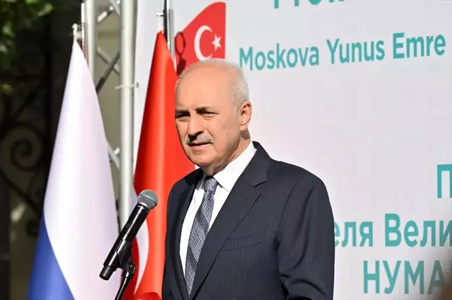 TBMM Başkanı Kurtulmuş'tan Moskova'da Türkçe Eğitimi Vurgusu