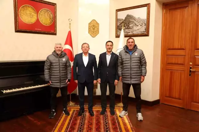 Kars Valisi Ziya Polat, Kars 36 Spor Kulübü Heyetini Kabul Etti