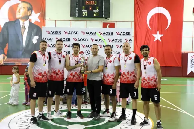 Adana'da AOSB Spor Şenliği'nde Basketbol Turnuvası Coşkusu