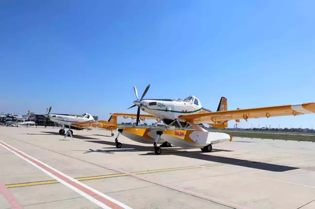 Orman Genel Müdürlüğü Hava ve Kara Araçları İstanbul AirShow'da Sergilendi