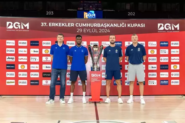 Fenerbahçe ve A. Efes Cumhurbaşkanlığı Kupası Finali Öncesi Basın Toplantısı Düzenledi