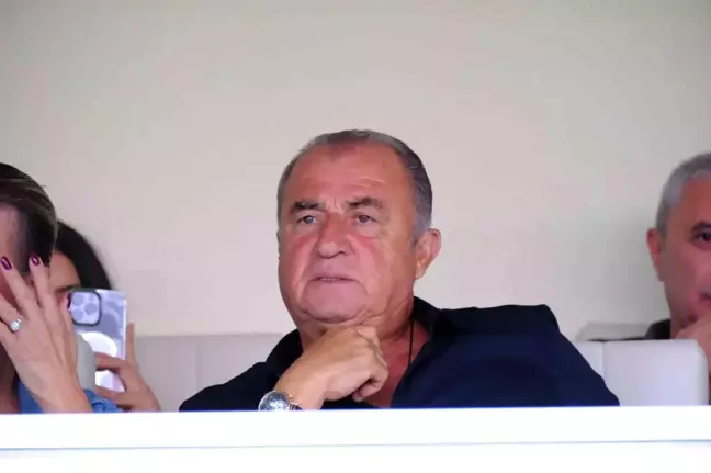 Fatih Terim, Bodrum FK - Adana Demirspor Maçını Tribünden İzledi