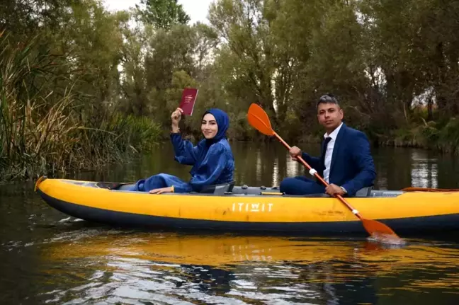 Zamantı Irmağı'nda Düğün ve Kano Keyfi