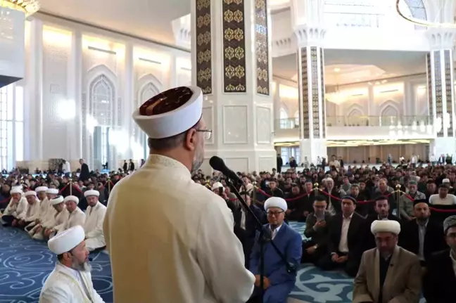 Diyanet İşleri Başkanı Erbaş'tan İbadet Vurgusu