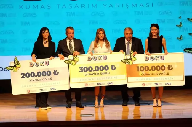 Doku Kumaş Tasarım Yarışması Finali Gaziantep'te Gerçekleşti