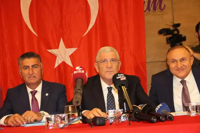 İYİ Parti Genel Başkanı Müsavat Dervişoğlu Aydın'da Partililerle Buluştu