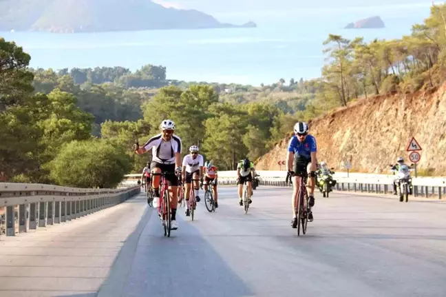 Fethiye'de Sporfest, Likya Granfondo yarışıyla başladı