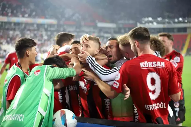 Gaziantep FK ve Beşiktaş 1-1 Beraber Kaldı