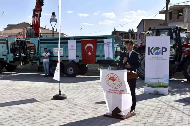 KOP'tan tarım arazilerinin ıslahı için önemli destek