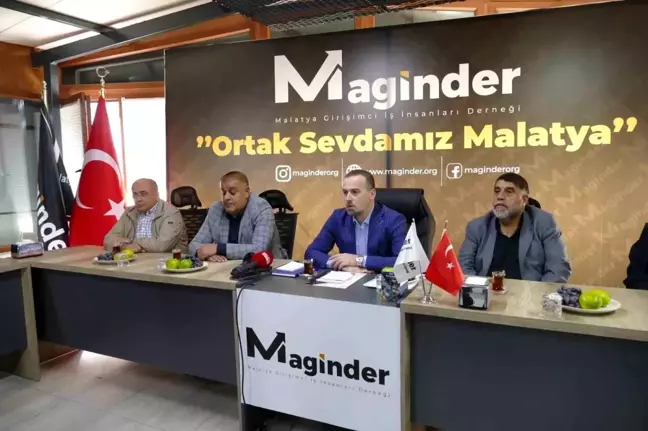 MHP İl Başkanı Gökhan Gök ve MAGİNDER Malatya'nın Deprem Sonrası Sorunlarını Ele Aldı