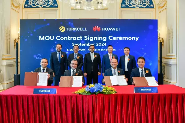 Turkcell ve Huawei'den 5.5G ve Yapay Zeka İçin Stratejik İşbirliği