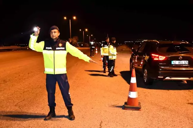 Hatay Otoyol Jandarması'ndan Özel Trafik Denetimi