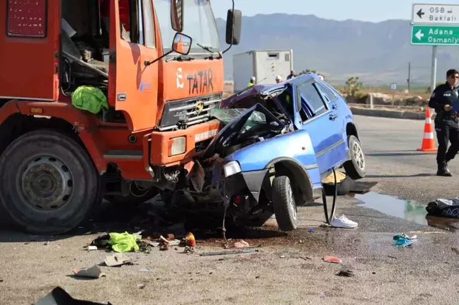 Adana'da Trafik Kazasında Bir Kayıp, Bir Yaralı