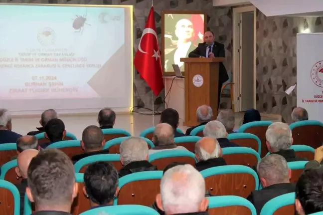 Düzce'de Kahverengi Kokarca ile Mücadele Toplantısı Yapıldı