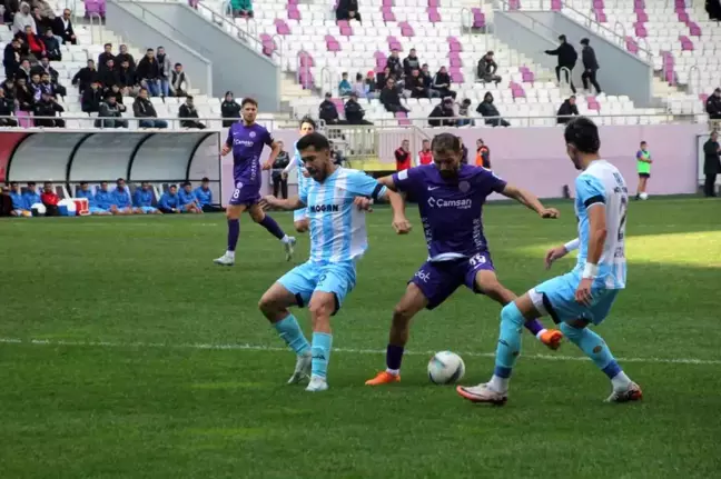 52 Orduspor, Pazarspor'u 2-1 Mağlup Etti