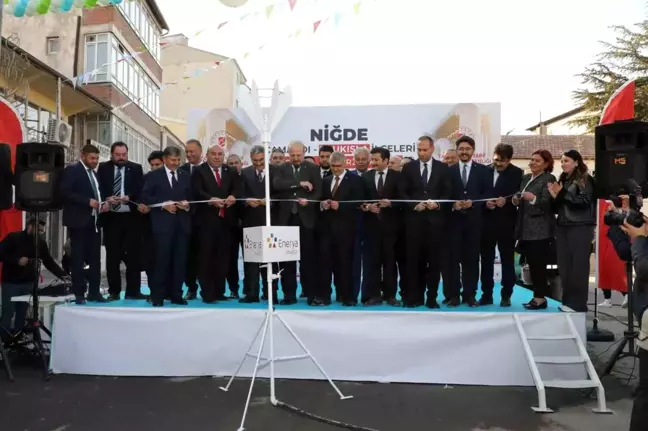 Niğde'nin Çamardı ve Ulukışla İlçelerine Doğal Gaz Verilmeye Başlandı