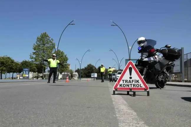 Ordu'da Trafik Denetimlerinde 16 Bin 781 Araç Kontrol Edildi