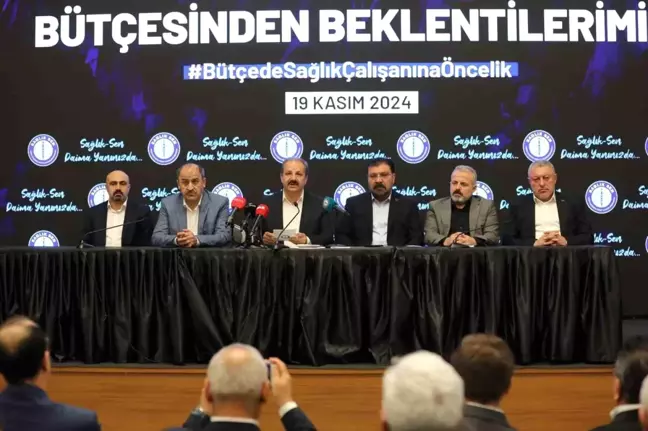 Sağlık-Sen Genel Başkanı: Sağlık Çalışanlarının Sorunlarına Dikkat Çekiyor