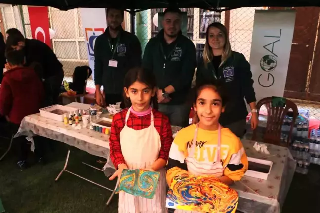 Hatay'da Depremzede Çocuklar Dünya Çocuk Hakları Günü'nde Eğlendi