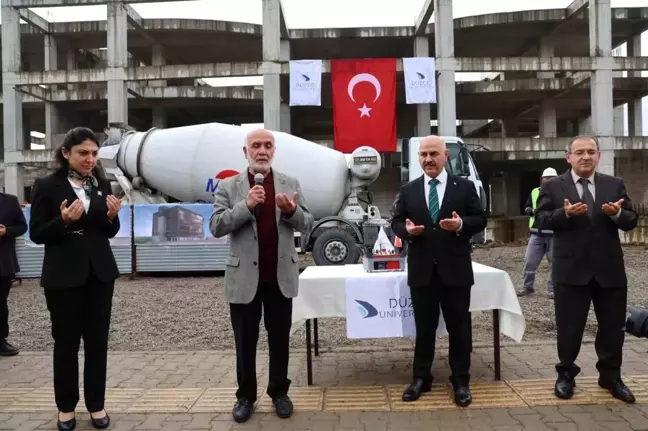 Düzce Üniversitesi Yeni Kütüphanesi İçin İnşaat Çalışmaları Başladı