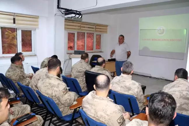 Muğla Jandarma Personeline Orman Yangınları Eğitimi