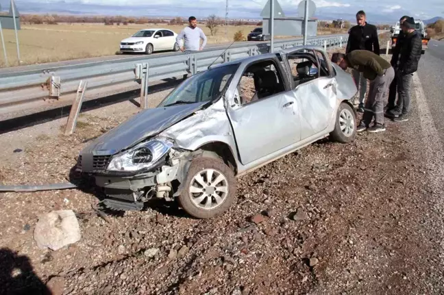 Beyşehir'de Trafik Kazası: 4 Yaralı