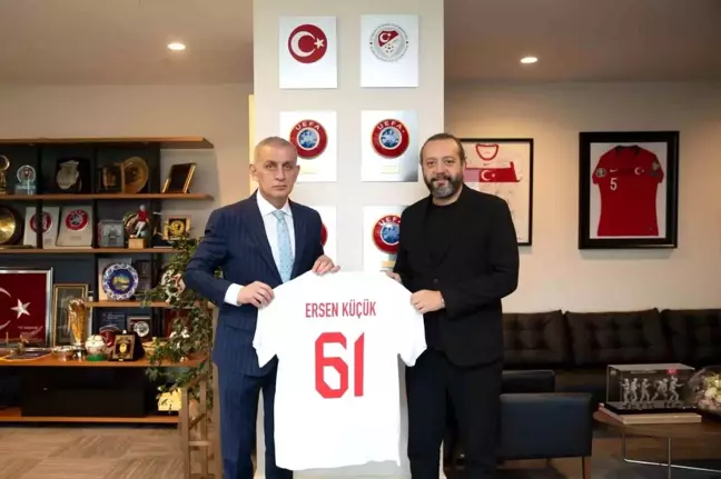 Ersen Küçük, TFF Başkanı Hacıosmanoğlu'nu Ziyaret Etti