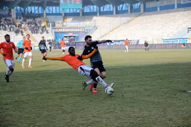 Erzurumspor FK, Adanaspor'u 1-0 Mağlup Etti