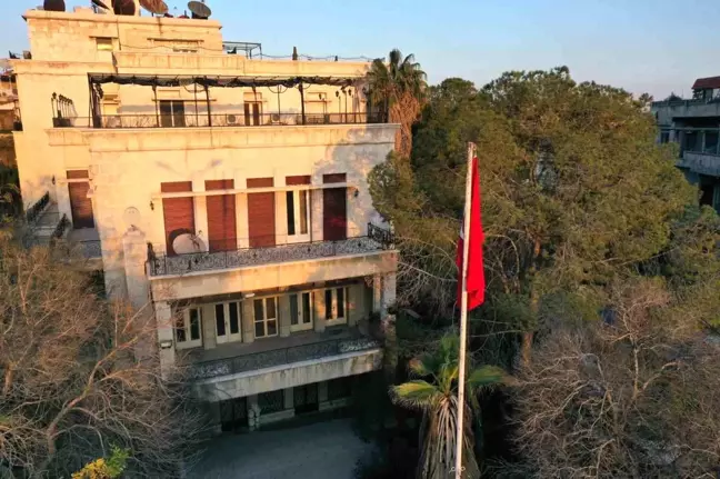 Şam Büyükelçiliği Faaliyetlerine Başladı