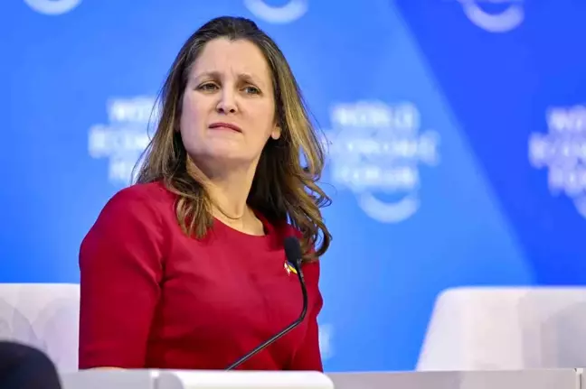 Kanada Maliye Bakanı Chrystia Freeland İstifa Etti