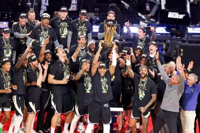 Milwaukee Bucks NBA Kupası'nı Kazandı