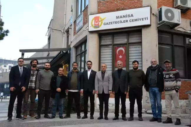 Manisa TSO Başkanı Yılmaz'dan Gazeteciler Cemiyeti'ne Destek Ziyareti