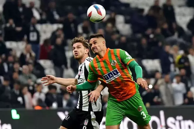 Beşiktaş ve Corendon Alanyaspor 1-1 Beraber Kaldı