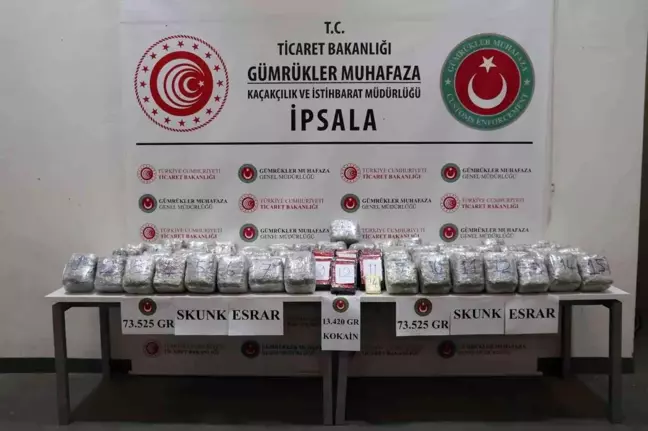 Gümrük Ekipleri Uyuşturucu Kaçakçılığına Darbe İndirdi