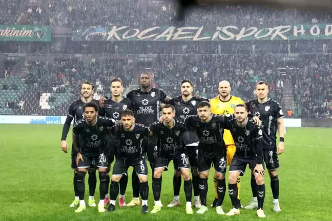 Kocaelispor, Trendyol 1. Lig'de İlk Yarısını Zirvede Tamamladı