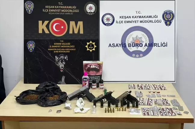 Edirne'de Uyuşturucu Operasyonu: 20 Gözaltı