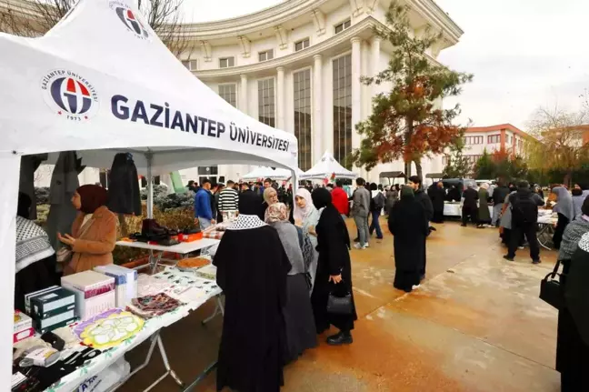 GAÜN'de Gazze İçin Yardım Etkinliği Düzenlendi