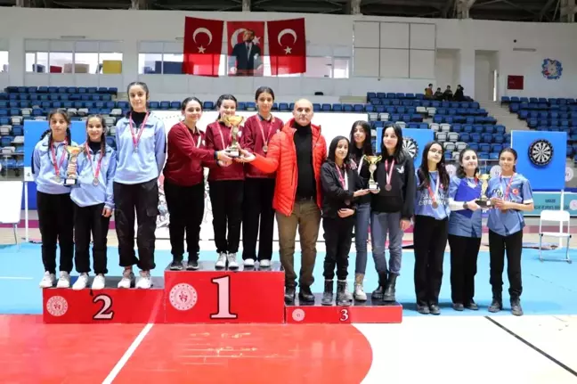 Hakkari'de Dart İl Şampiyonası Sonuçlandı