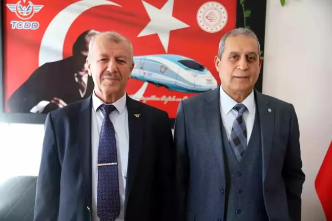 Gaziantep Garı'nda Emeklilik Töreni: Yüksel Taş ve Ömer Yaman Uğurlandı