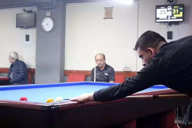 1. Afyon Basın Cemiyeti 3 Bant Bilardo Turnuvası Sona Erdi