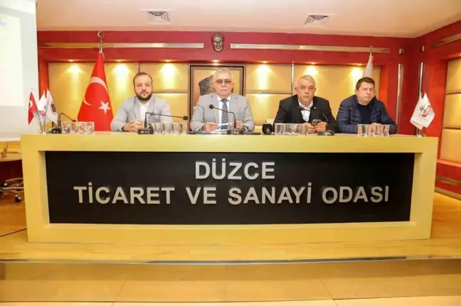 Düzce Ticaret ve Sanayi Odası 2025 Bütçesi Kabul Edildi