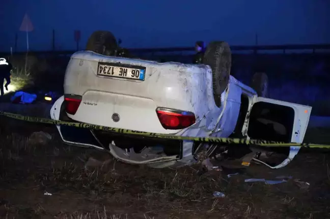 Ankara'da Kontrolden Çıkan Otomobil Takla Attı: 1 Ölü, 4 Yaralı